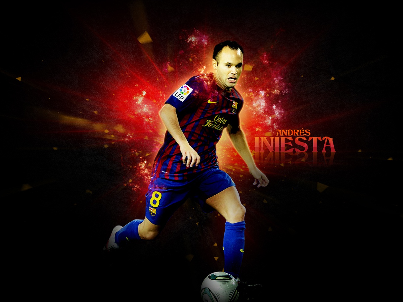 Football Wallpapers: Iniesta Wallpapers