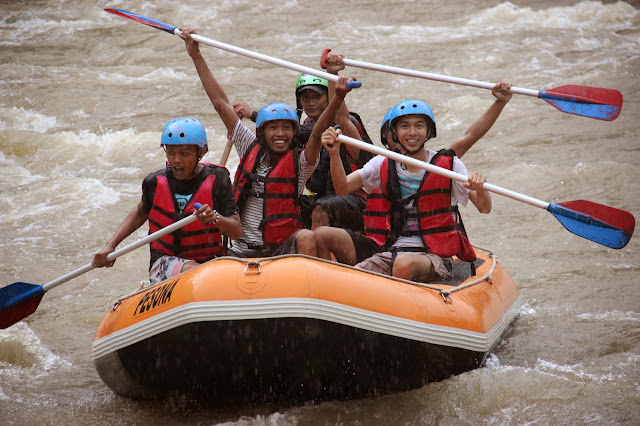 rafting, sungai elo