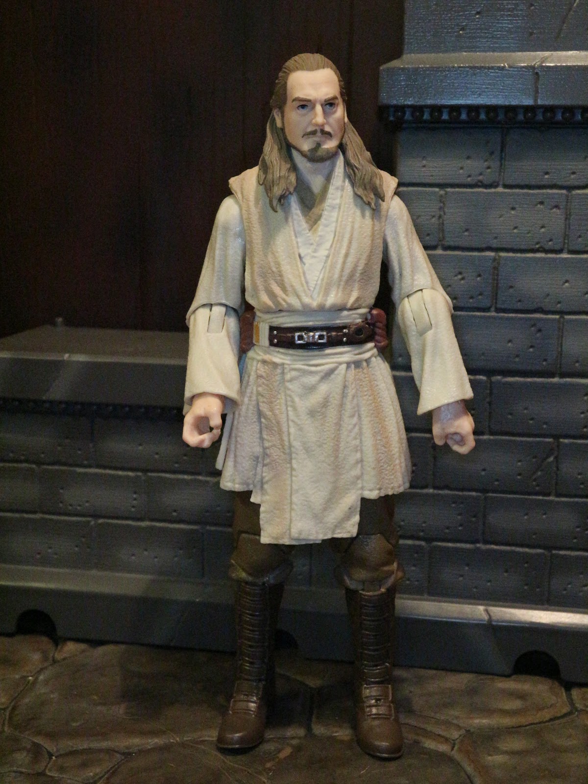 Action Figure Barbecue Action Figure Review QuiGon Jinn from Star Wars The Black Series