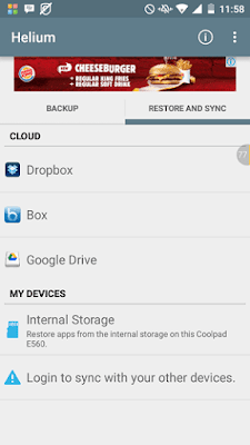 Backup Aplikasi Android