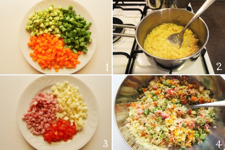 Ricetta Insalata Di Cous Cous Estiva Per Bambini Piccole Buone Forchette