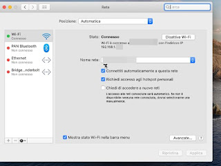 IP rete Mac IP Mac