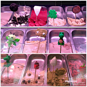 The Bunny Baker Cafe gelato flavors