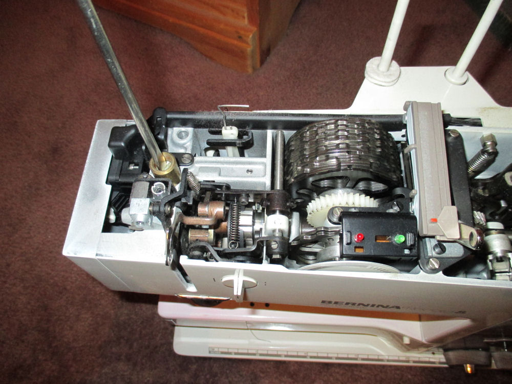 She's A Sewing Machine Mechanic: How To Get Into The Top Of A Bernina 930