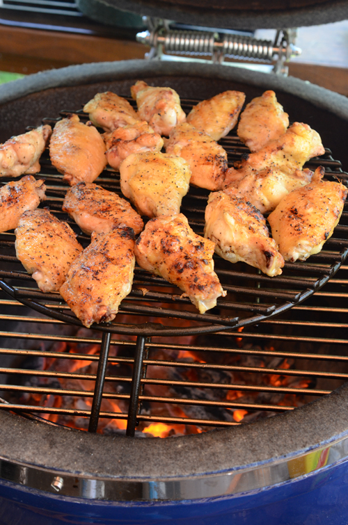 Raised direct grill dome