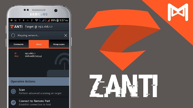 تطبيق ZANTI لاختراق الاجهزة المتصلة بنفس الشبكة و التجسس عليها للاندرويد