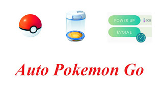 Pokemon Go - auto catch, hatch egg, transfer, evolve, power up on computer