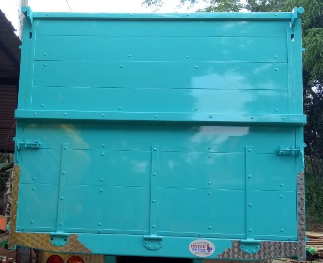  karoseri bak truk irsyad putra kabupaten-biru laut belakang polos