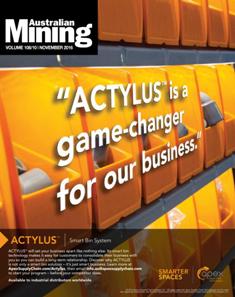 Australian Mining - November 2016 | ISSN 0004-976X | CBR 96 dpi | Mensile | Professionisti | Impianti | Lavoro | Distribuzione
Established in 1908, Australian Mining magazine keeps you informed on the latest news and innovation in the industry.
