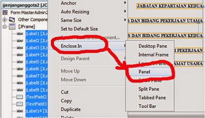 Penggunaan Scroll Bar Pada Form Java NetBeans. ~ Belajar dan Berbagi
