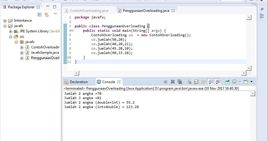 Definisi dan Implementasi Overloading Method dan Overriding Method pada ...