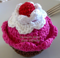 PATRON GRATIS CUPCAKE AMIGURUMI 319 PATRON GRATIS CUPCAKE AMIGURUMI 319