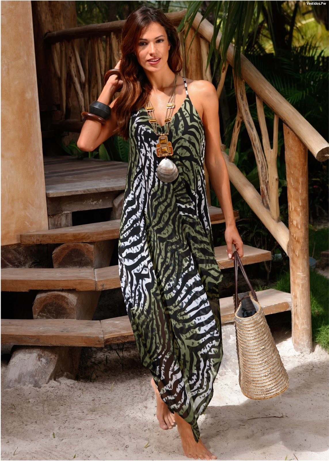 Más de 56 Vestidos Playeros ¡Fantásticas Ideas para Todo el Año