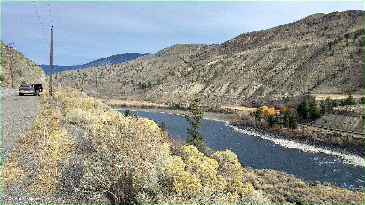 Northern Interior British Columbia Thompson River Canyon In British