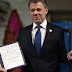 Colombia's Santos accepts Nobel Prize as 'gift from heaven'   