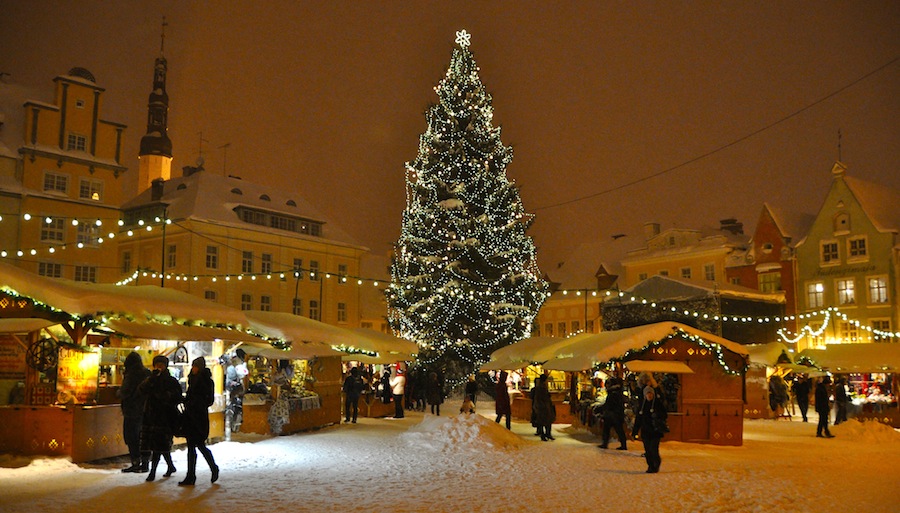Estonia Paradise of the North Latvia claims original Christmas tree