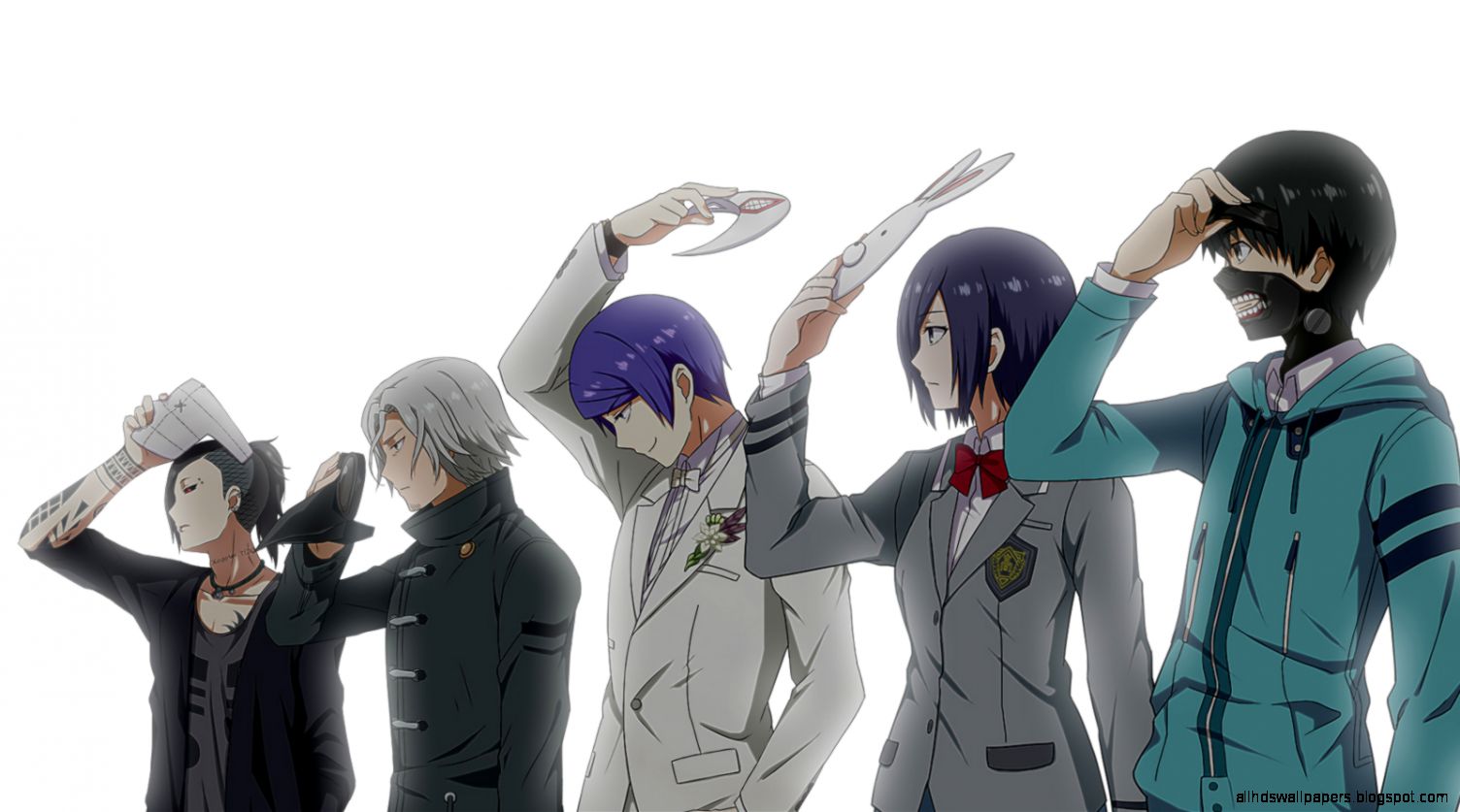 Tokyo Ghoul Characters Wallpaper | All HD Wallpapers