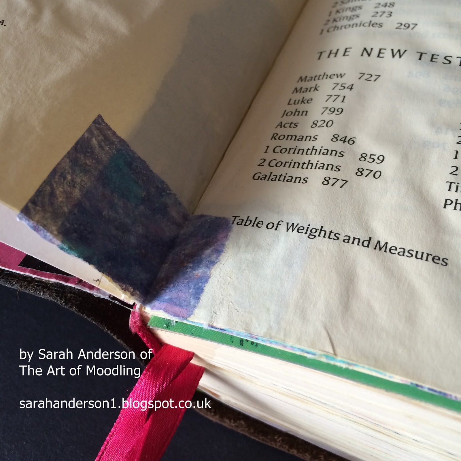 Bible Art Journaling UK the Wonders of Deli Paper in your Bible