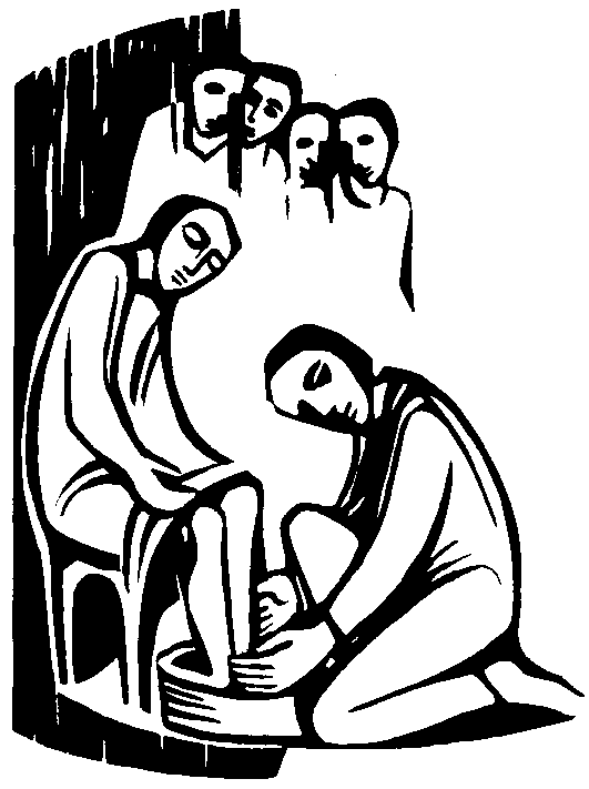 clipart of jesus washing the disciples feet - photo #6