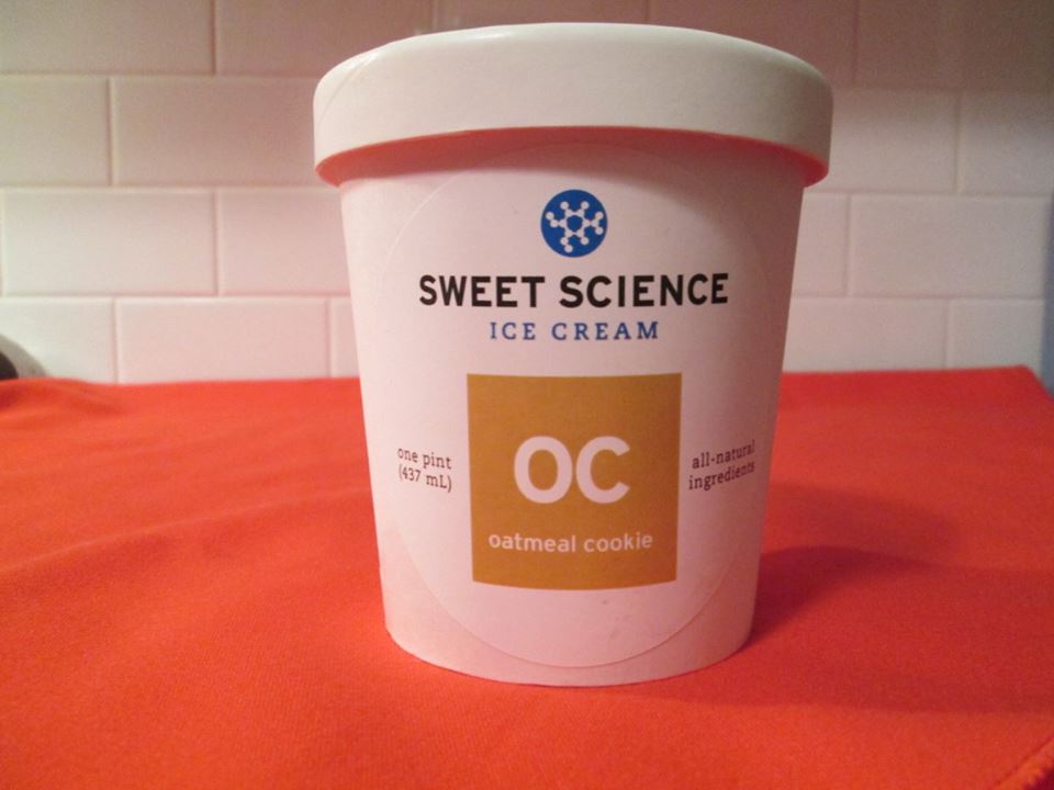 David's Ice Cream Reviews Sweet Science Oatmeal Cookie