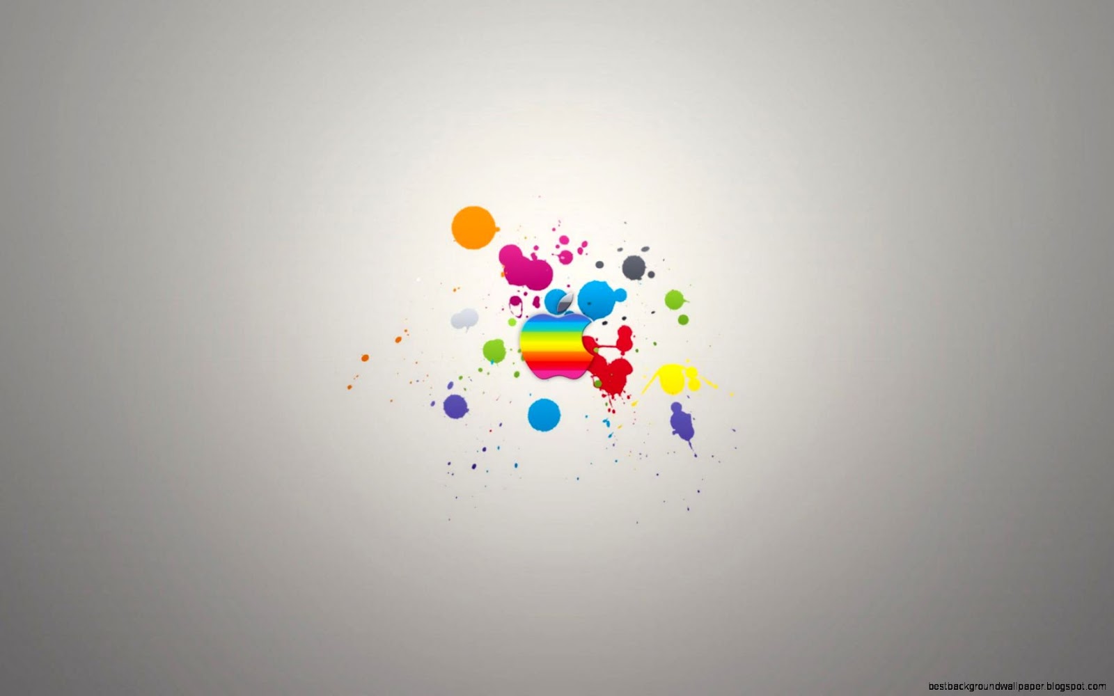 Rainbow Apple Logo Think Different