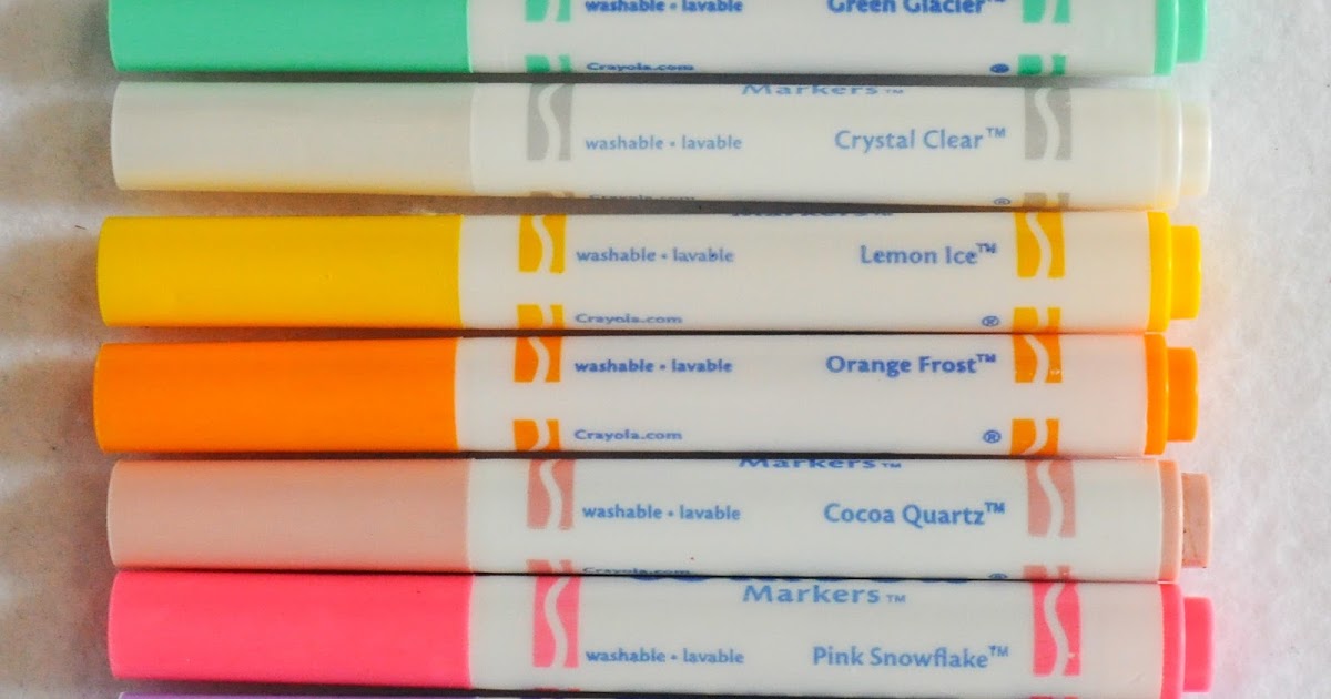 Crayola Crystal Effects Window Markers