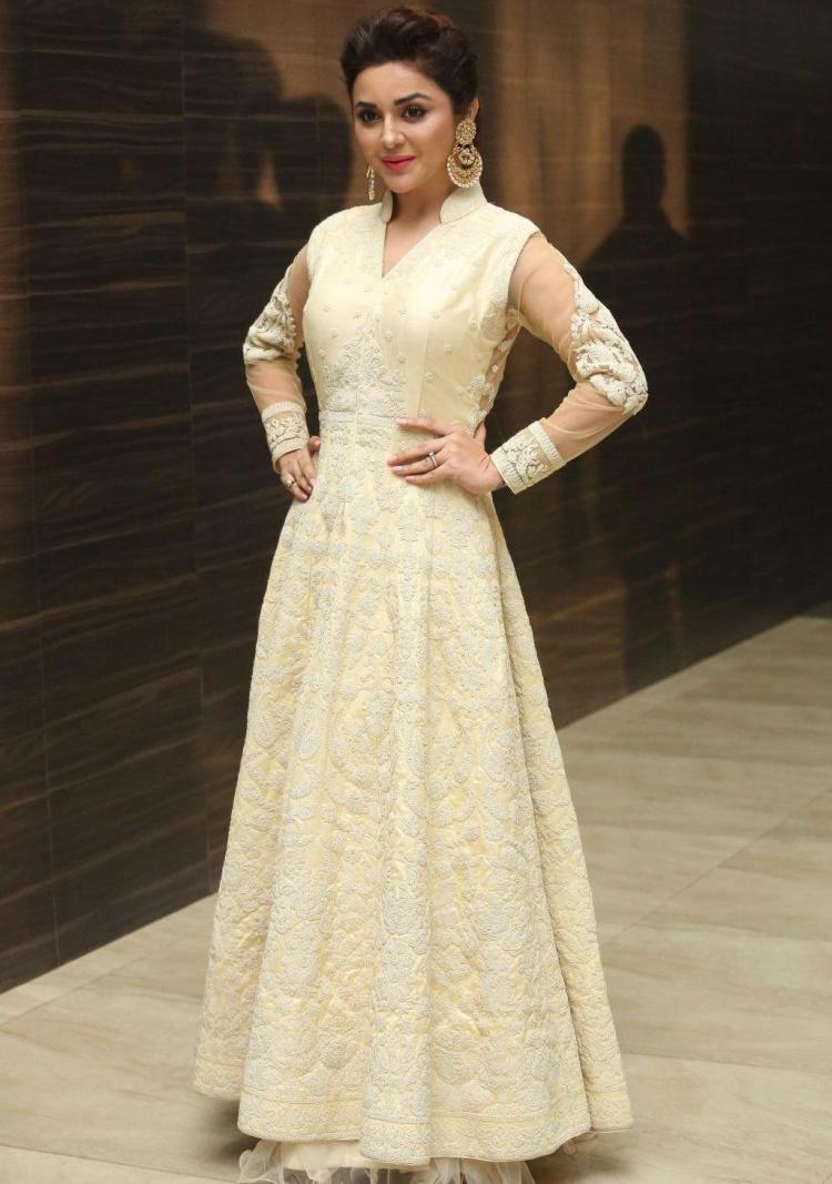 Kannada Actress Ragini Nandwani Hot Photoshoot In White Dress
