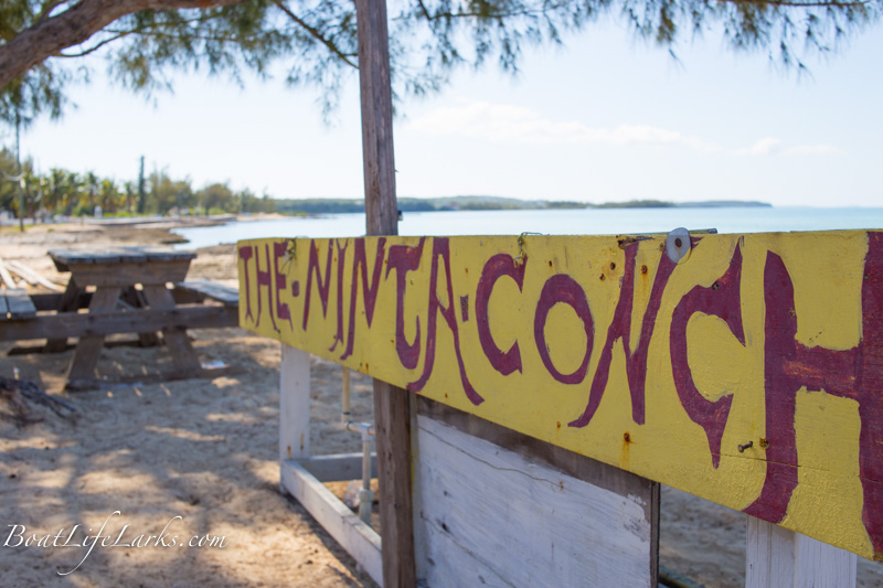 Cheeseburger in Paradise Eating out in the Bahamas Boat Life Larks SV Dulcinea