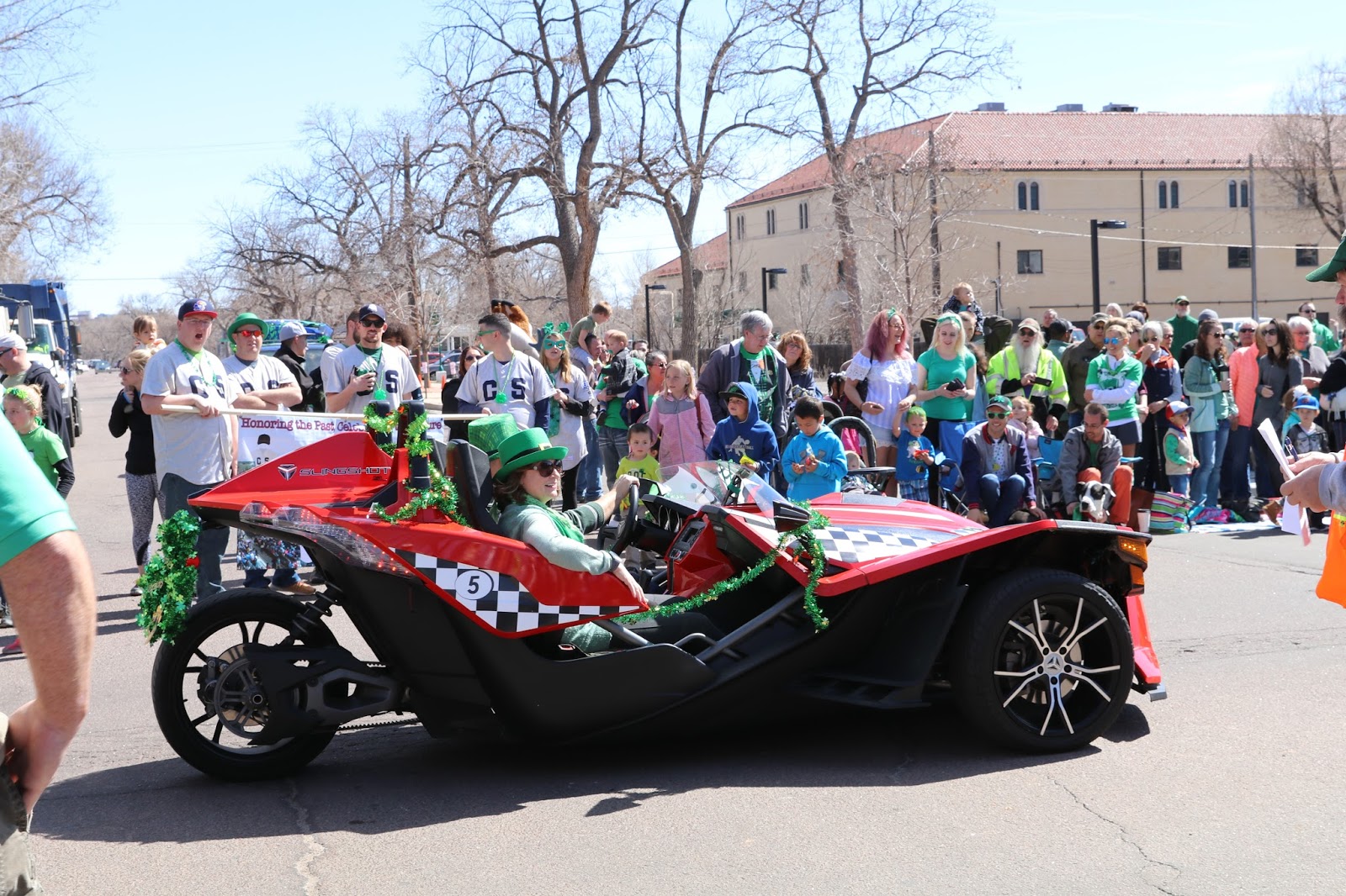 OldMotoDude Polaris Slingshots at the 2018 Colorado Springs St