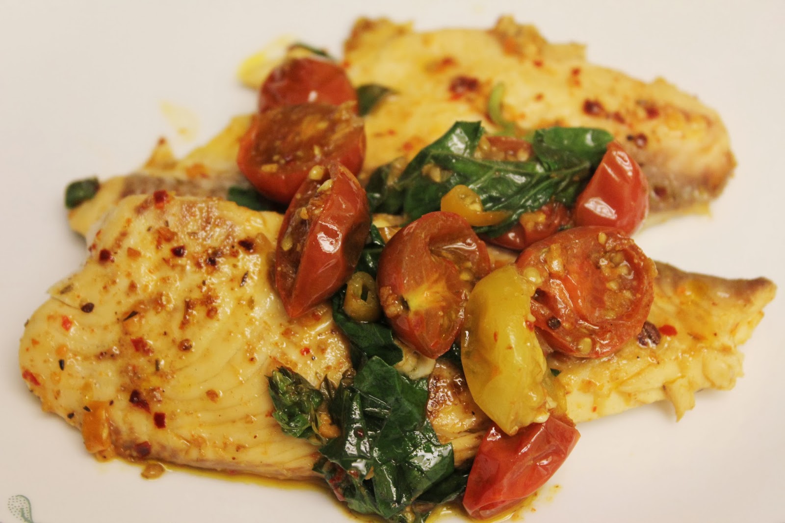 Aparna's Cookbook Garlic butter fish fillet