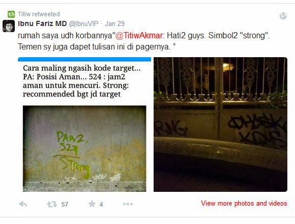 Kemungkinan Perampokan Bisa Terjadi, Bila Di Pagar Depan Rumah Anda Terdapat Coretan Aneh Seperti Ini Kemungkinan Perampokan Bisa Terjadi, Bila Di Pagar Depan Rumah Anda Terdapat Coretan Aneh Seperti Ini
