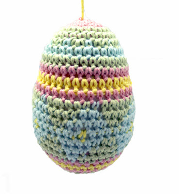 Amigurumi crochet tapestry easter egg