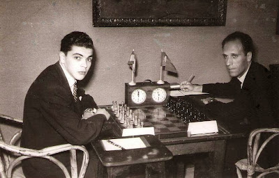 1951 - Partida de ajedrez Joaquim Durâo - Josep M. Bas