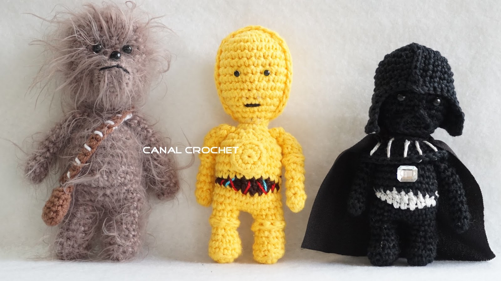 Canal Crochet Star Wars Amigurumis Tutorial 1
