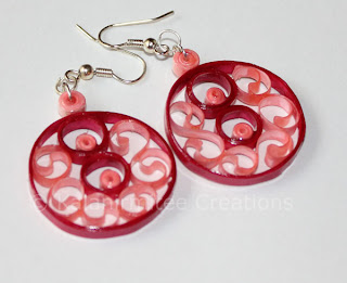 kalanirmitee: quilling-quilled earrings