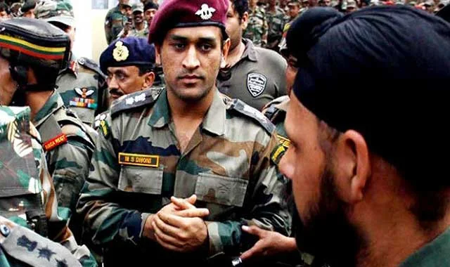 Insult to MS Dhoni in Kashmir