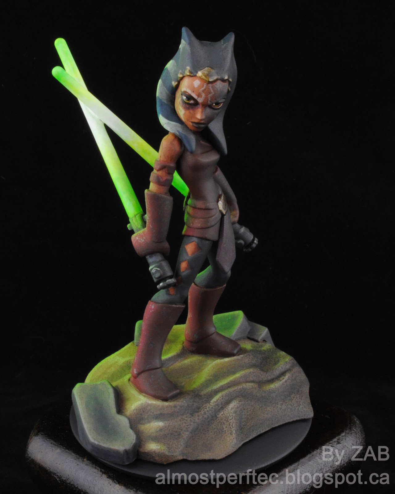 On Display Ahsoka Tano Disney Infinity Repaint Wargaming Hub