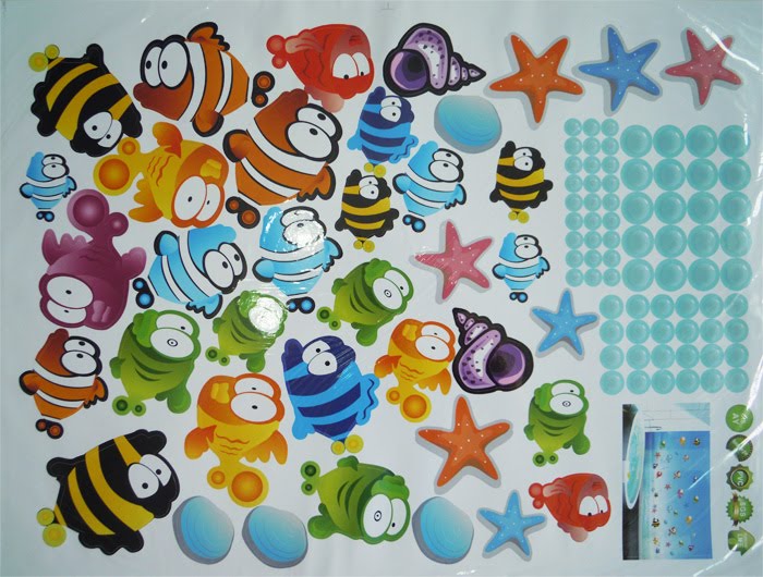 Angel Dimple: DIY Re-useable Wall Stickers