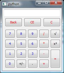 The Code Inn: Tutorial: PyQt Calculator