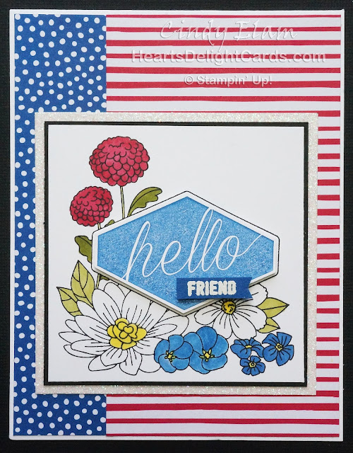 Heart's Delight Cards, Accented Blooms, MIF Fab 30, Hello Friend, Stampin' Up!