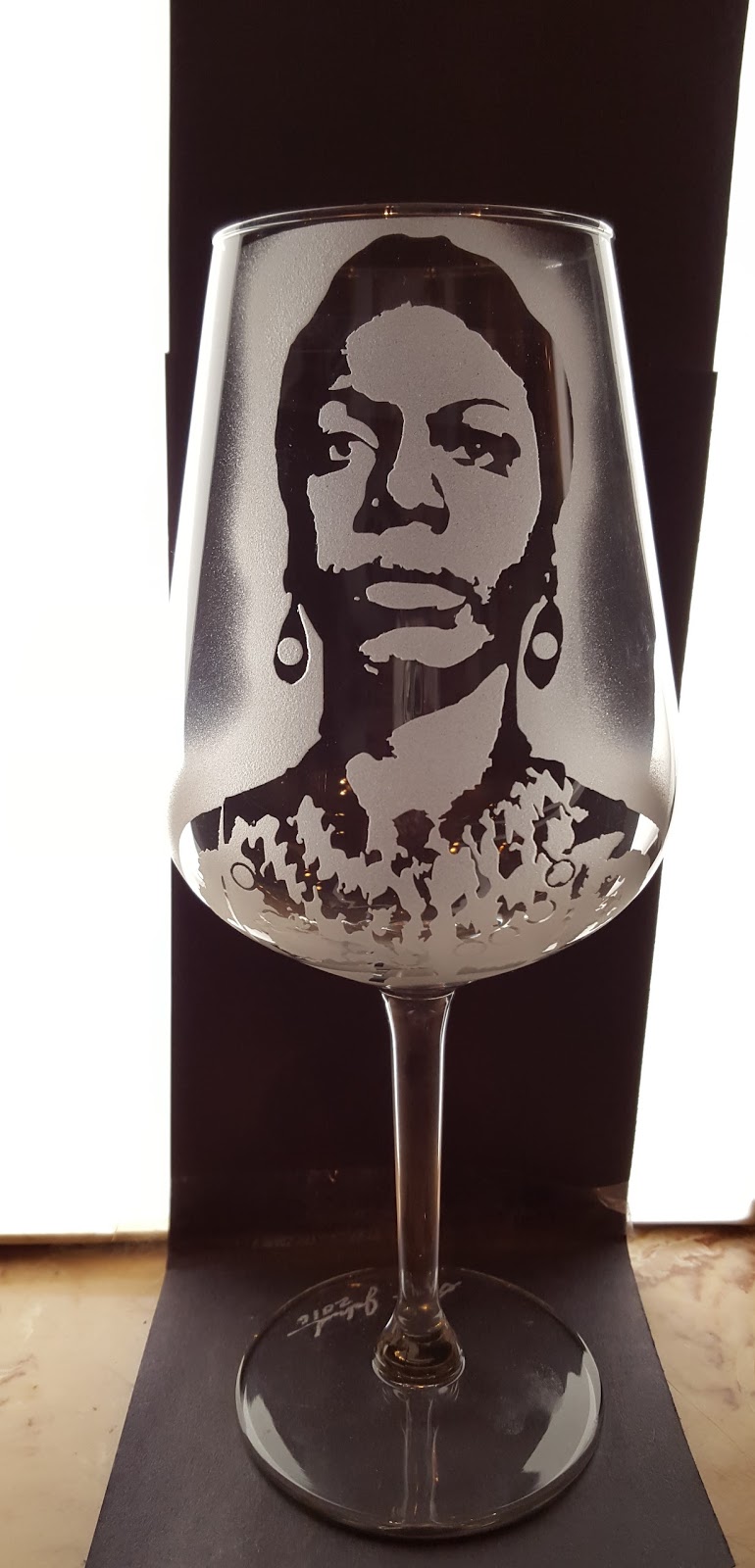 Adu Jahmal The Life of an American Artist 2016 Collection of Stemware