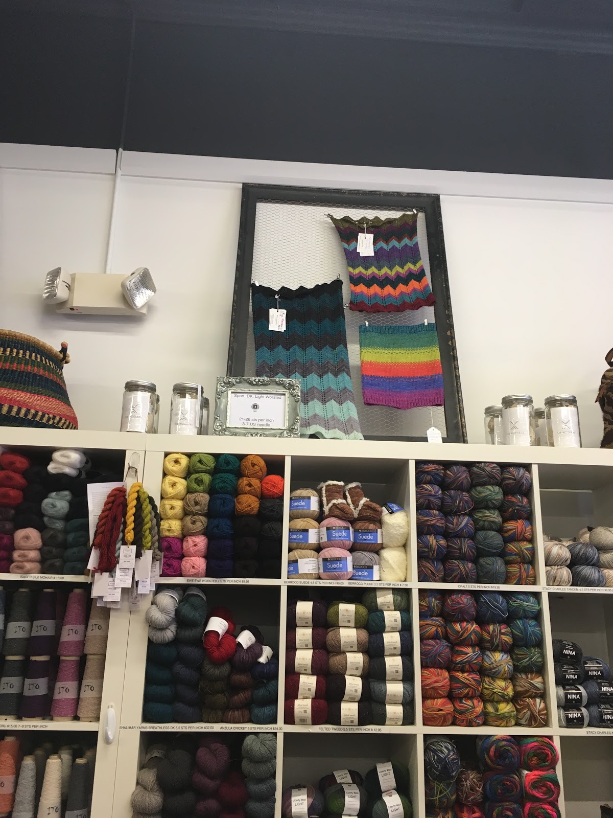 Arrow Acres Farm Chelsea Yarns in Red Bank!