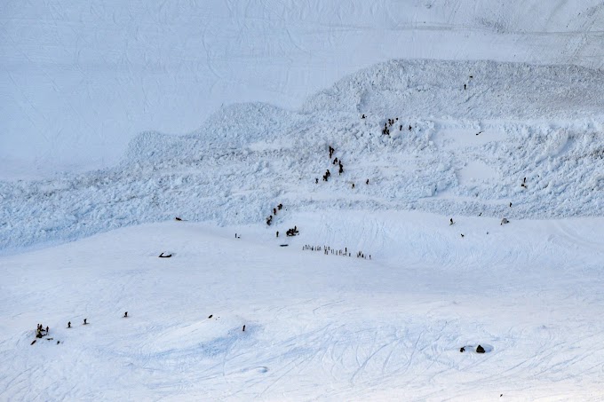 Vídeo mostra avalanche na Suíça