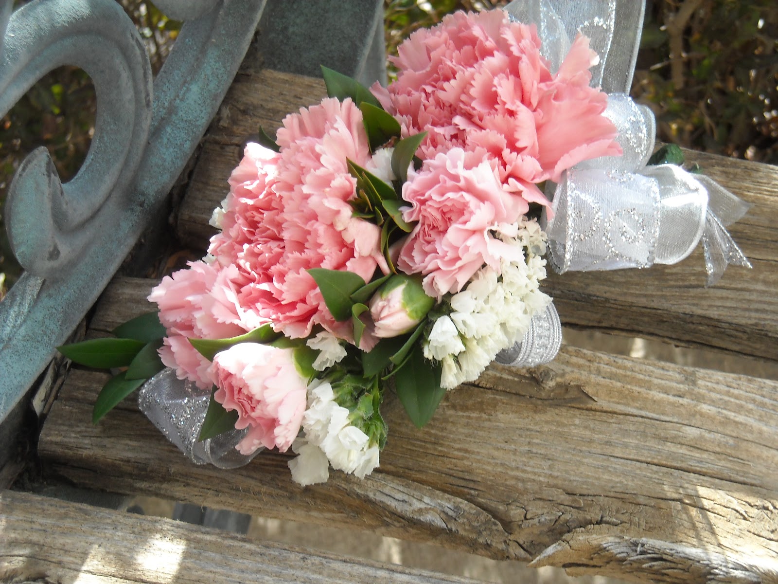 Becky's Blossoms Carnation Wristlet Corsage