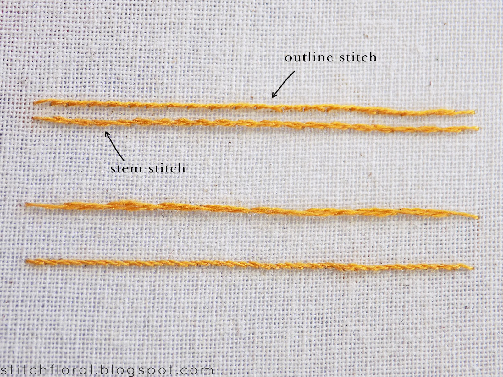Stem Stitch Crash Course Everything You Need To Know Stitch Floral