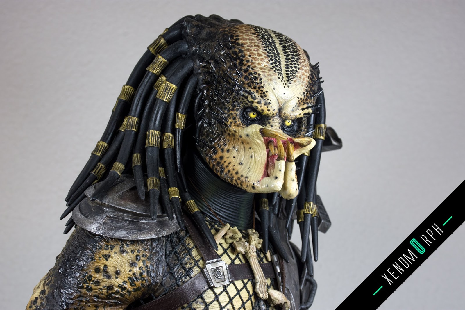 Sideshow Predator 1 Jungle Hunter maquette repaint and resculpted