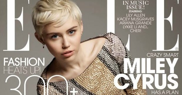 A day in the life of... Me: She's Just Being Miley on the Cover of Elle