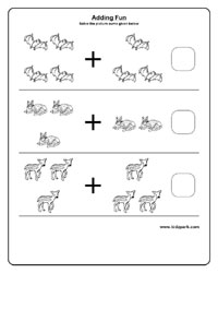 Kids Worksheets: Addition Worksheets for Kids