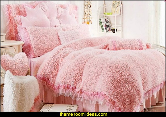 Decorating theme bedrooms Maries Manor faux fur home decor fuzzy