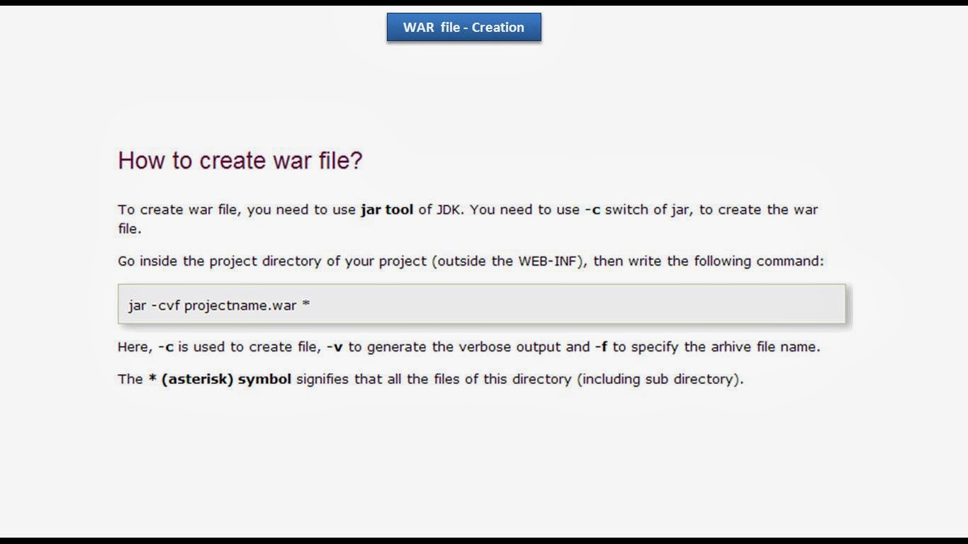 How To Generate War File – How To Create War Files – XEBNZX
